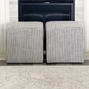 studio mcgee ottomans from target salvage